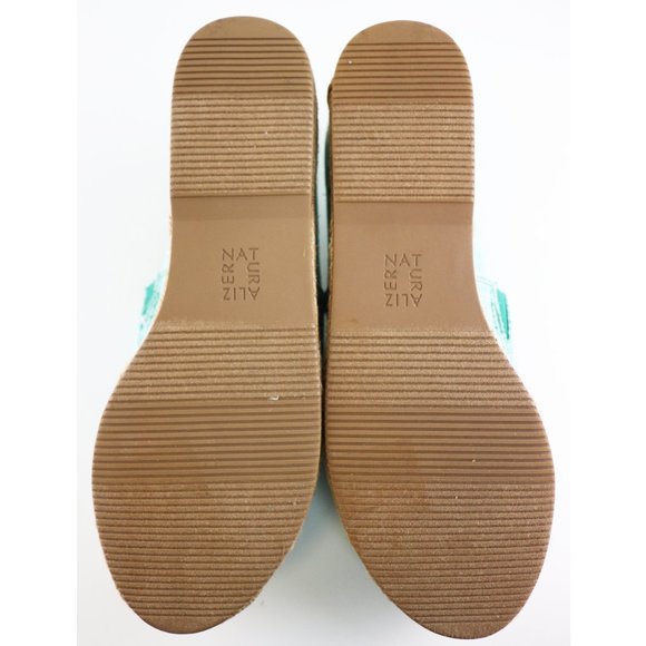 NEW Naturalizer Thea Espadrille Flat Turquoise 8.5 - Picture 7 of 7
